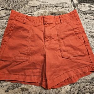 Bananna Republic shorts. Orange size 10